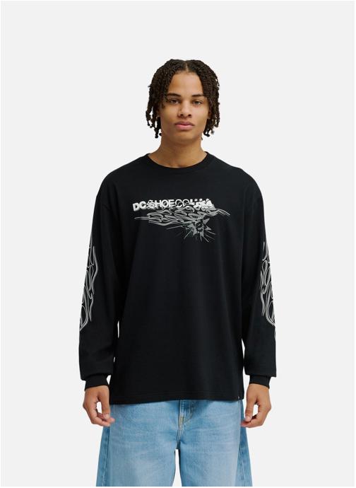 DC Shoes Tee-shirts DC Side Flame homme noir