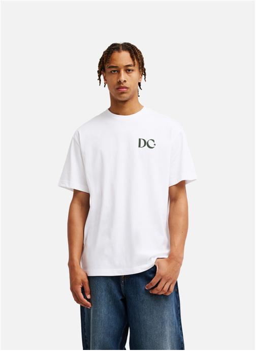 DC Shoes Tee-shirts Rose From Skull homme blanc