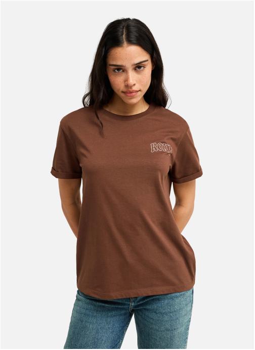 Roxy Tee-shirts Oceanregular femme marron