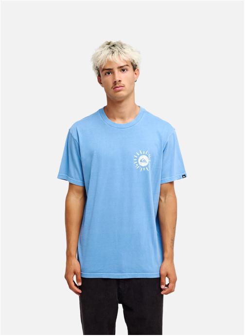 Quiksilver Tee-shirts Evo Neon Blue homme bleu