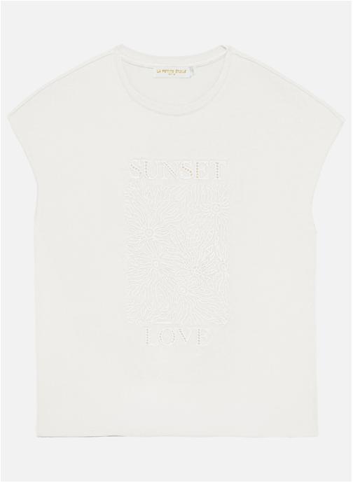 La Petite Etoile Tee-shirts T-shirt - TUNSET - 11-ecru femme beige