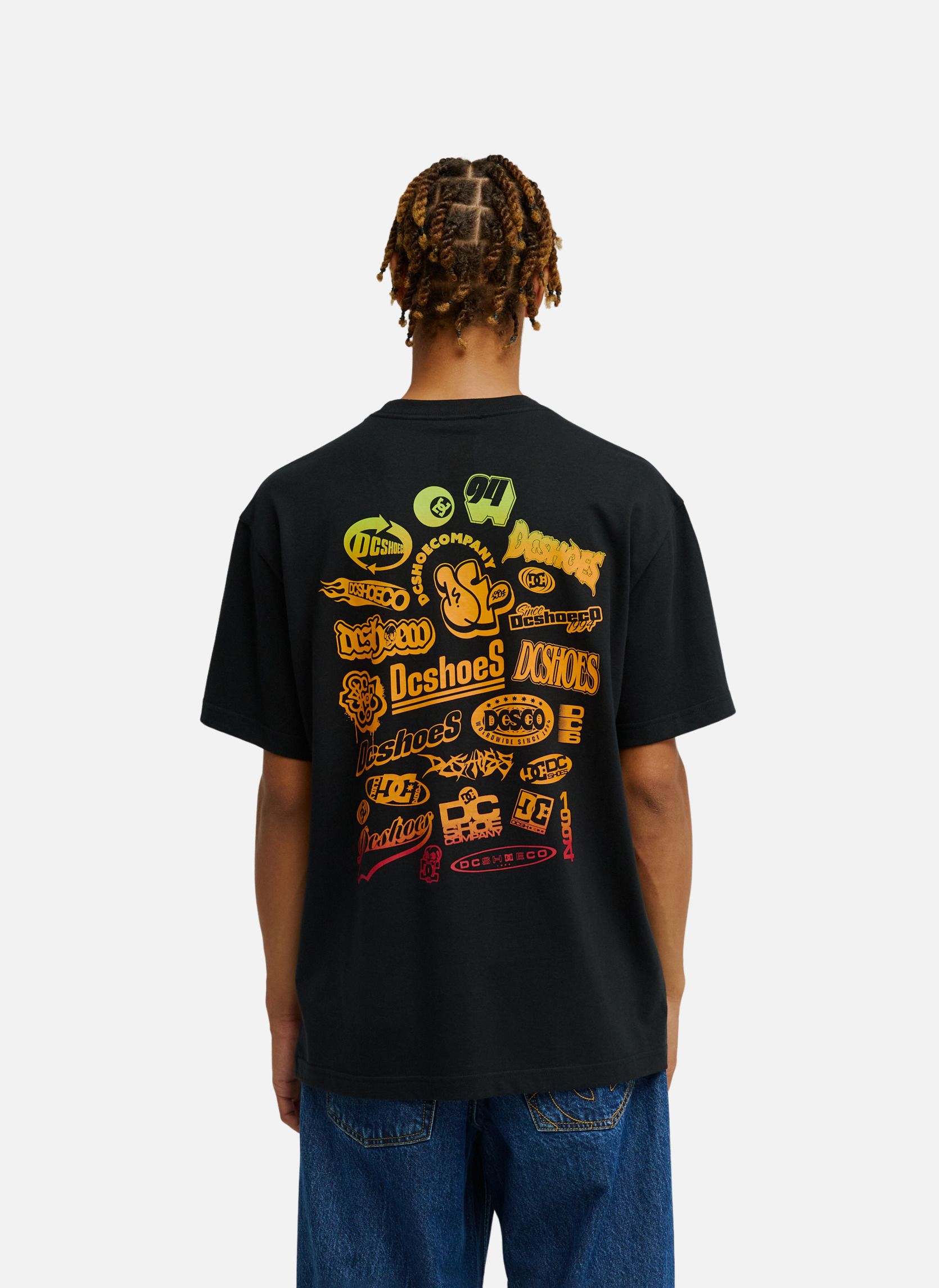 Tee-shirts DC Accumulation homme noir DC Shoes Tee-shirts DC Accumulation homme noir Noir