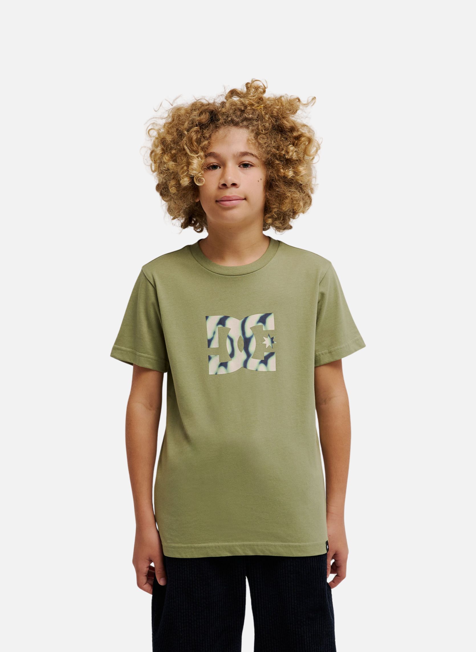 Tee-shirts DC Star Filled garçon vert DC Shoes Tee-shirts DC Star Filled garçon vert Vert