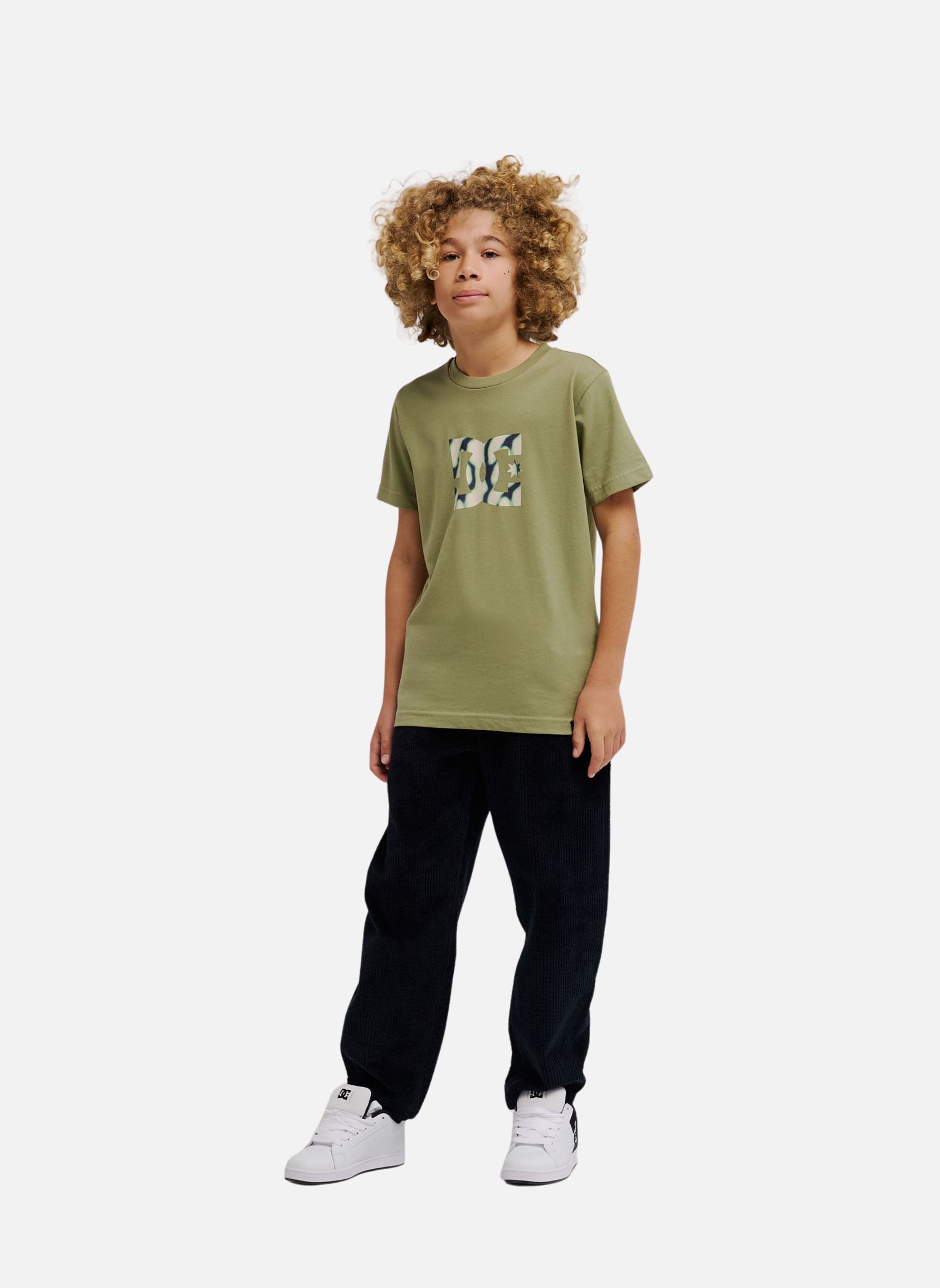 Tee-shirts DC Star Filled garçon vert DC Shoes Tee-shirts DC Star Filled garçon vert Vert