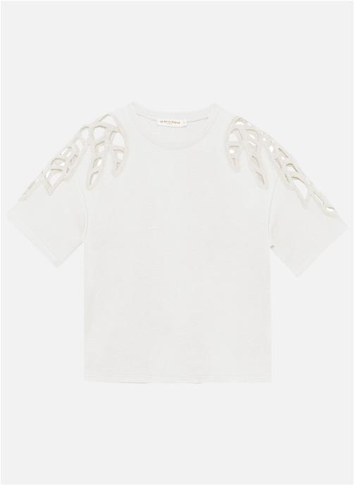 La Petite Etoile Tee-shirts T-shirt - TAISY - 55-bordeaux femme beige