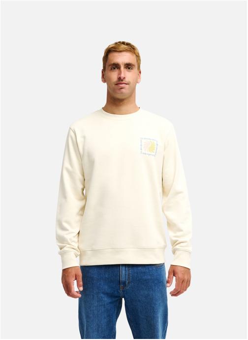 Quiksilver Sweats à capuche Vibes homme blanc