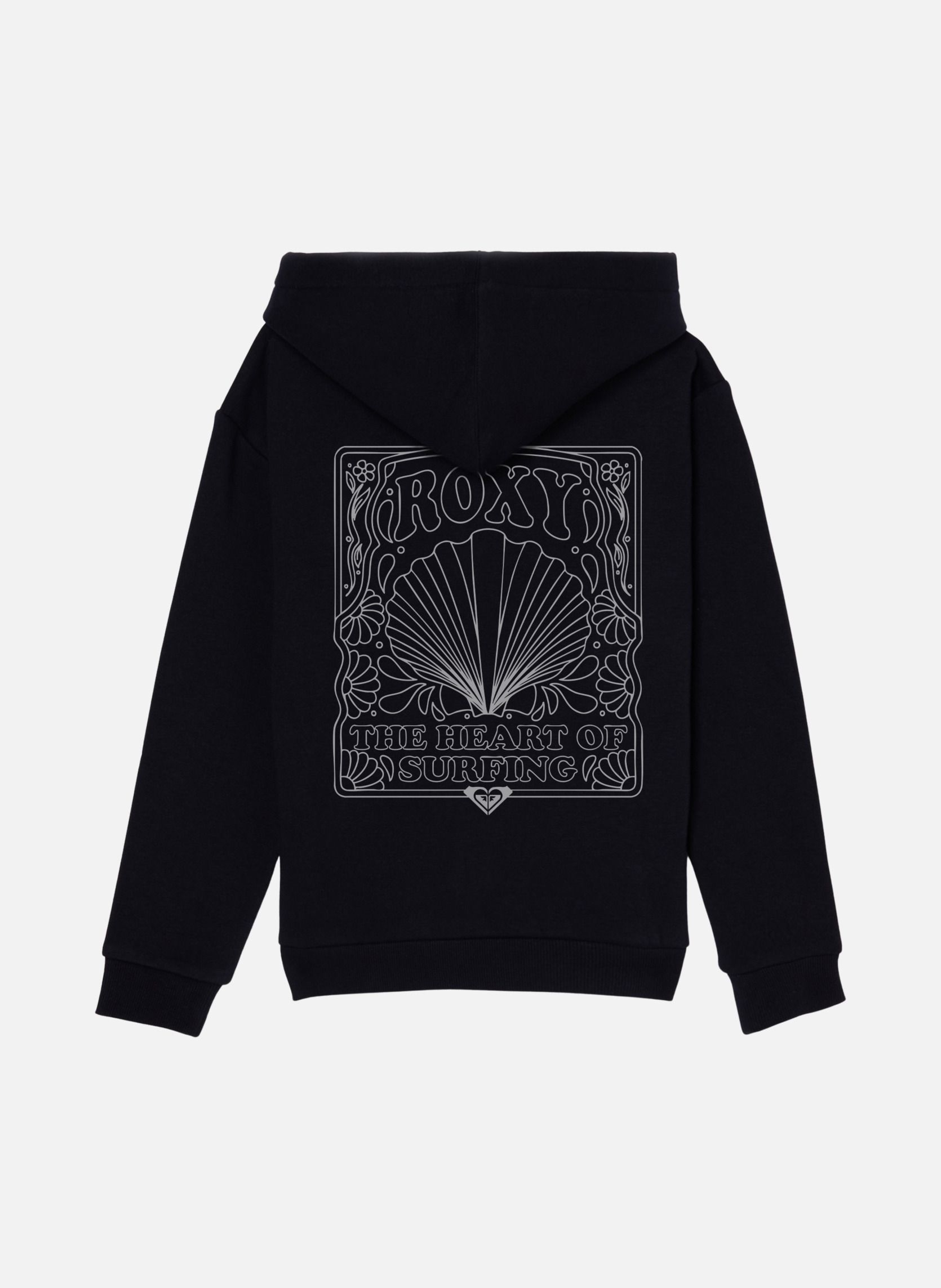 Sweats à capuche Surf Feeling Brushed fille noir Roxy Sweats à capuche Surf Feeling Brushed fille noir Noir