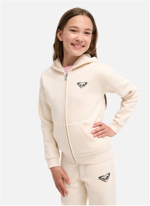 Roxy Sweats à capuche Surf Feeling Brushed fille beige