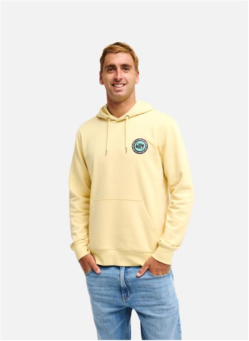 Quiksilver Sweats à capuche Duality homme jaune