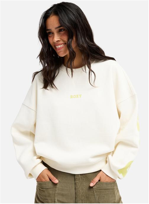 Roxy Sweats à capuche Frostbeam femme blanc
