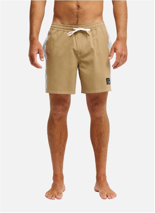 Quiksilver Shorts de bain Original Arch Volley 17 homme beige