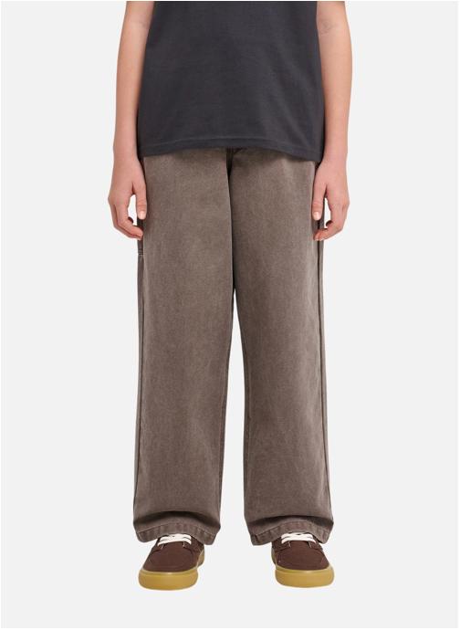 Element Pantalons Big Carpenter Canvas Y garçon marron
