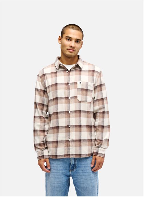Quiksilver Chemises Motherfly Plaid homme marron