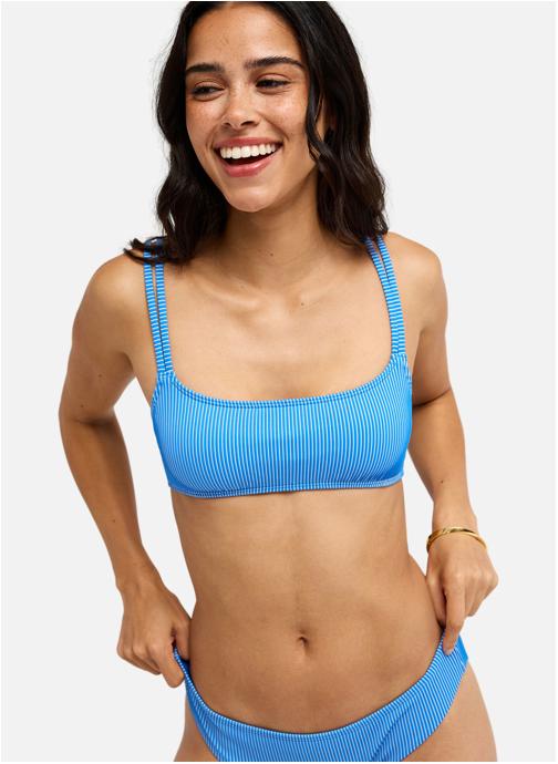 Roxy Hauts de maillot balconnet Roxy Love Bralette femme bleu