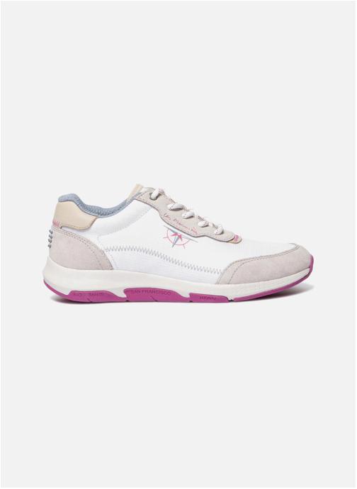 TBS Chaussures de sport Tennis toile JAZFOIL BLANC / FUSCHIA femme blanc