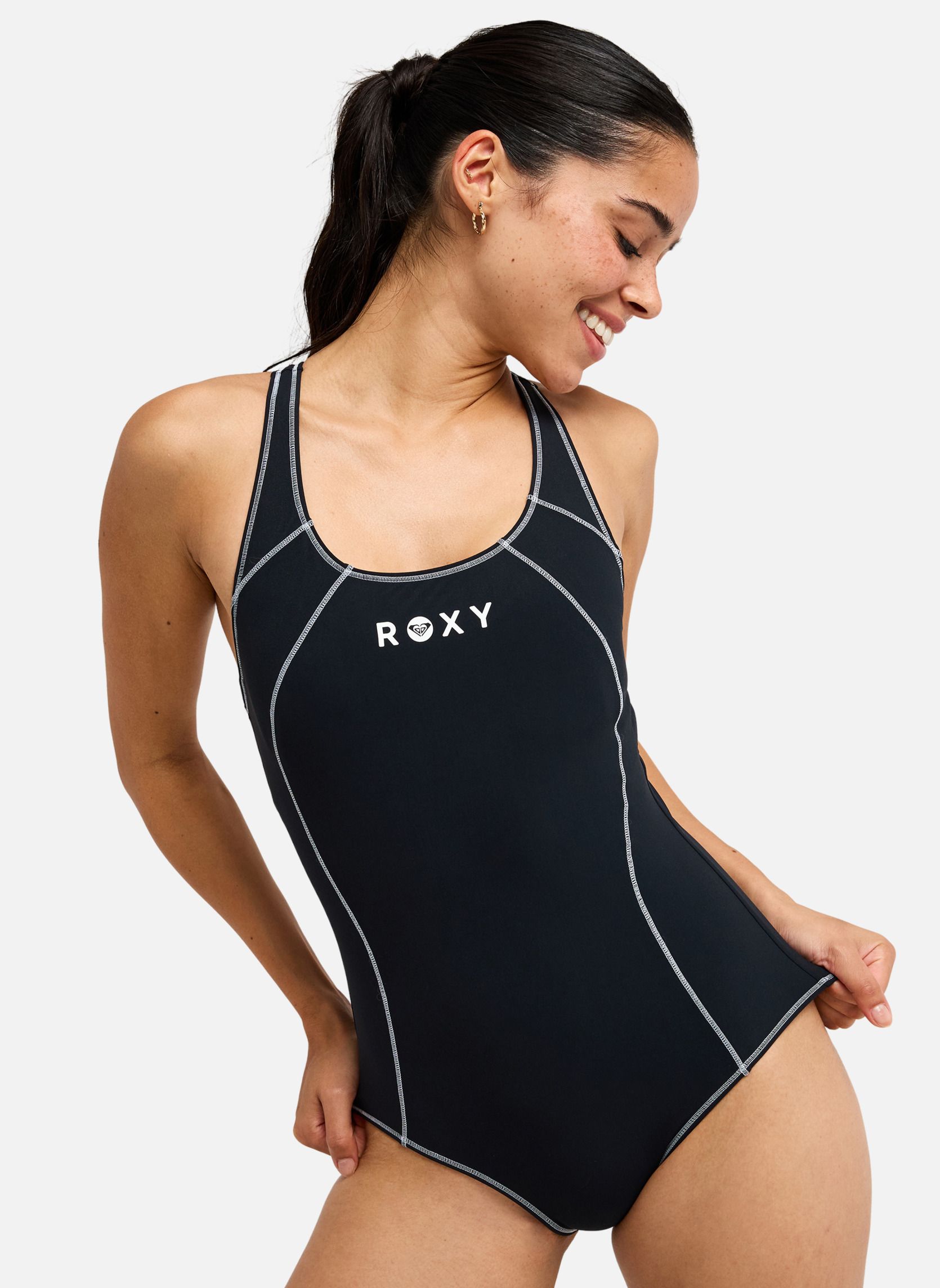 1 pièce Roxy Active One-Piece femme noir Roxy 1 pièce Roxy Active One-Piece femme noir Noir
