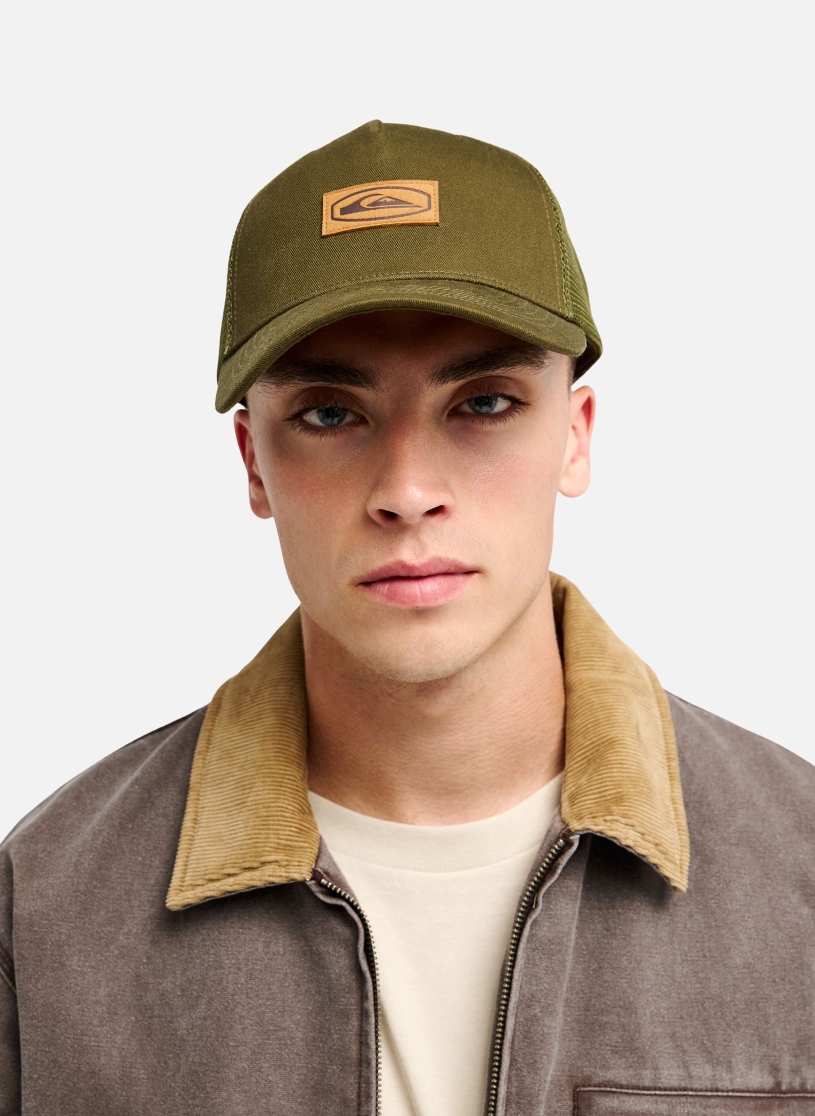 Casquettes Decades Cotton Patch homme vert Quiksilver Casquettes Decades Cotton Patch homme vert Vert olive
