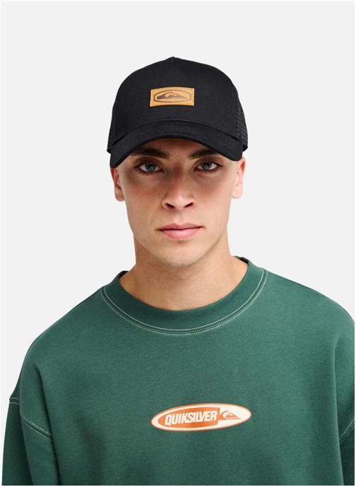 Quiksilver Casquettes Decades Cotton Patch homme noir