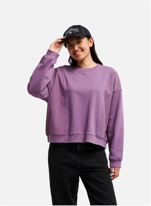 Quiksilver Sweats à capuche Sunway Block femme violet