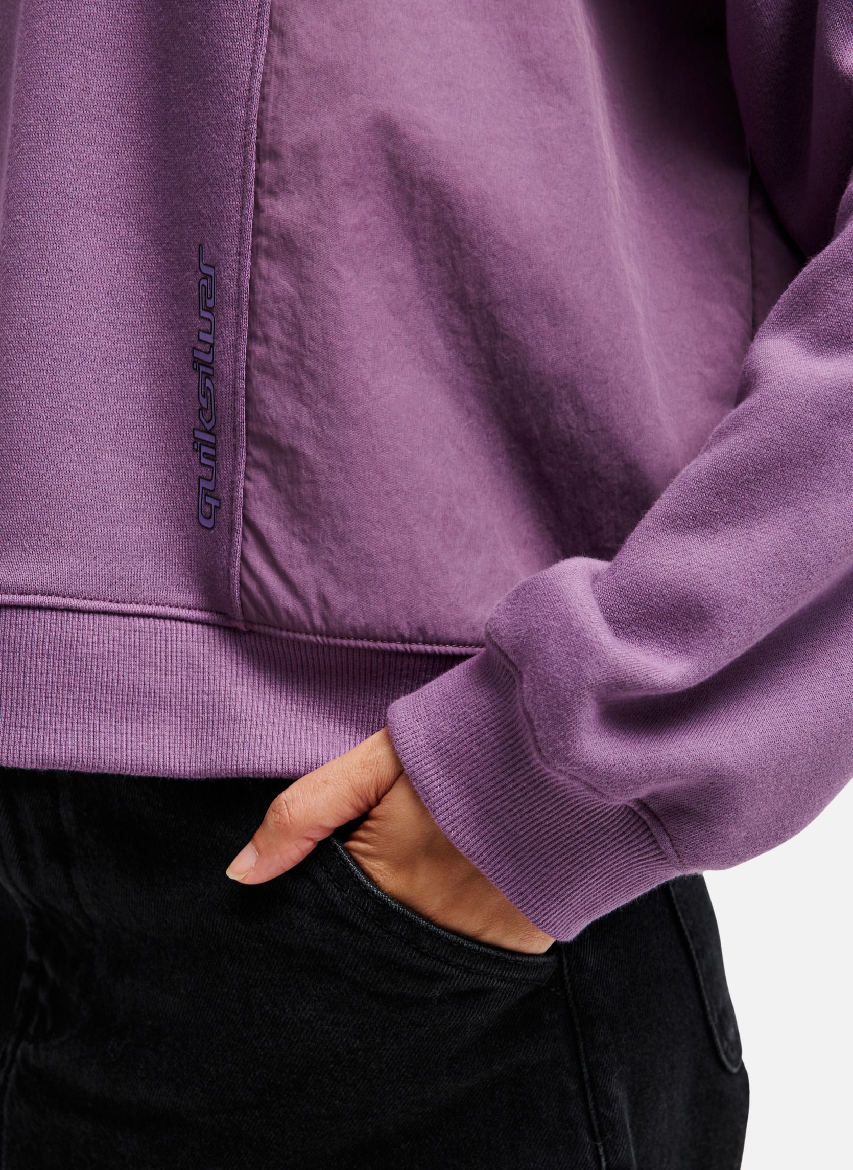 Sweats à capuche Sunway Block femme violet Quiksilver Sweats à capuche Sunway Block femme violet Violet