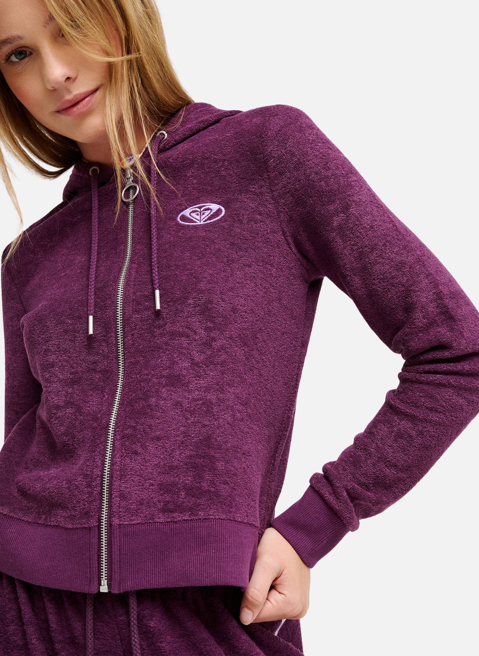 Sweats à capuche Beachy Keen femme violet Roxy Sweats à capuche Beachy Keen femme violet Violet
