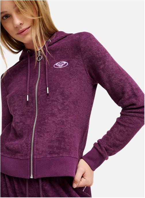 Roxy Sweats à capuche Beachy Keen femme violet