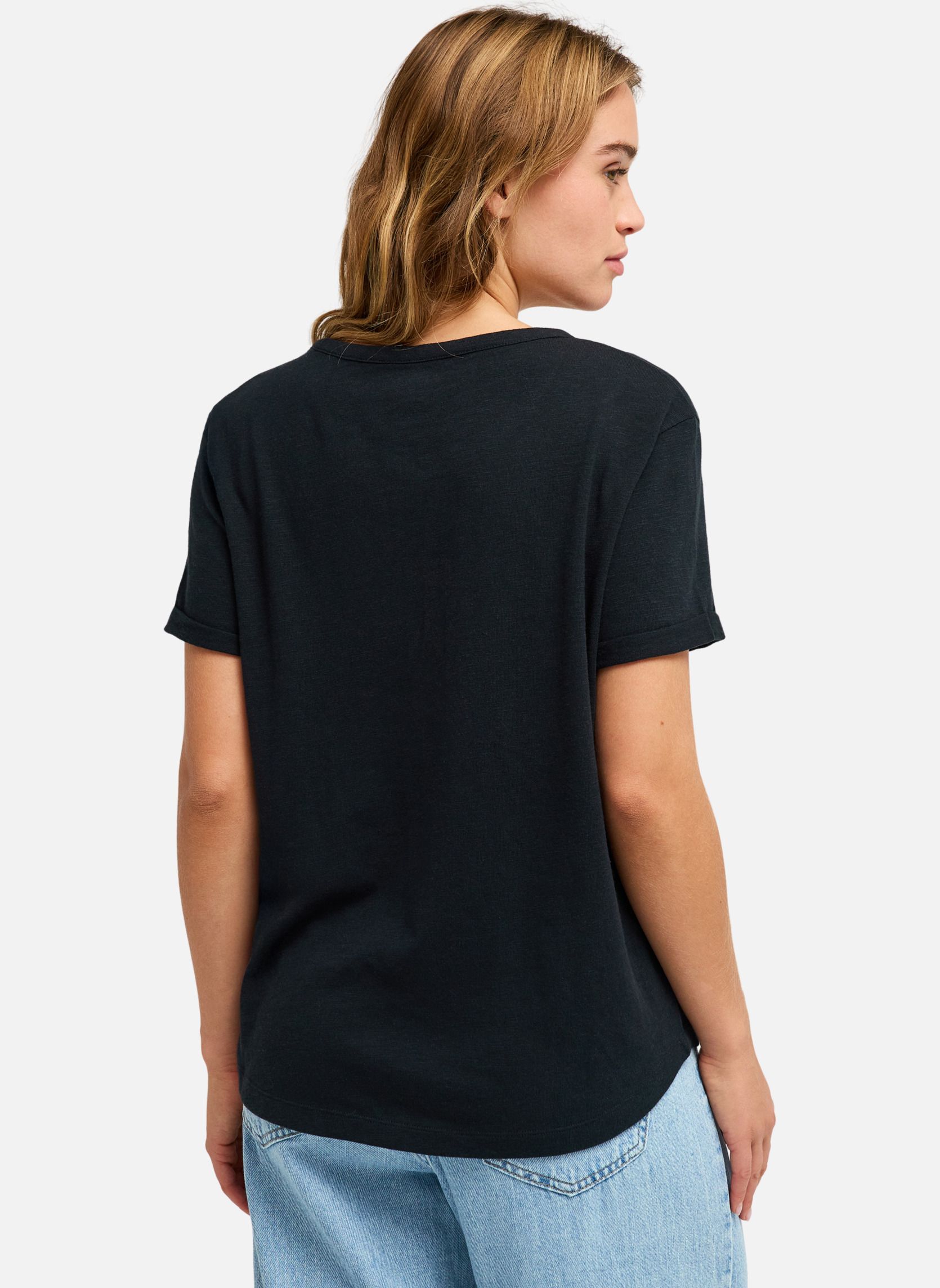 Tee-shirts Oceanwave Regular Slub femme noir Roxy Tee-shirts Oceanwave Regular Slub femme noir Noir