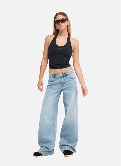 Roxy Jeans droit Sun And Done femme bleu