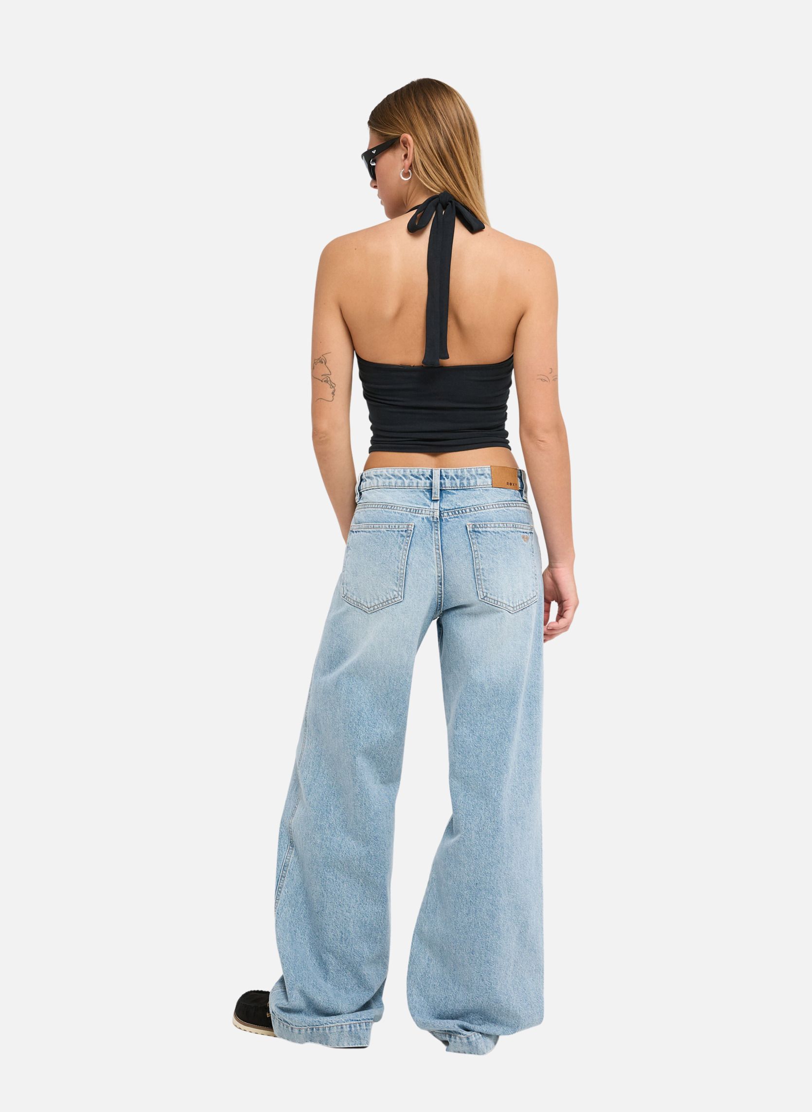 Jeans droit Sun And Done femme bleu Roxy Jeans droit Sun And Done femme bleu Bleu