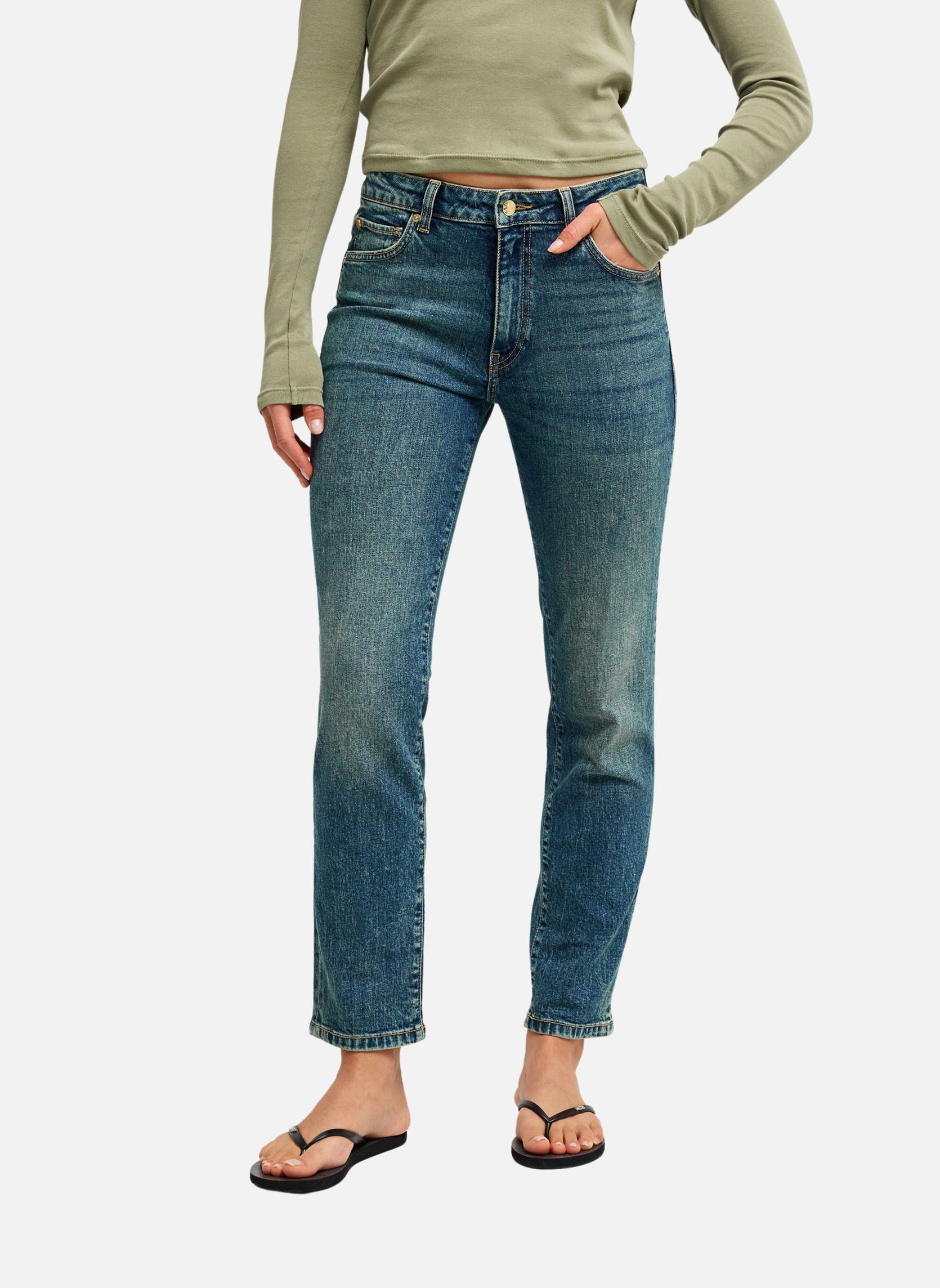 Jeans droit Summer Skin femme bleu Roxy Jeans droit Summer Skin femme bleu Bleu