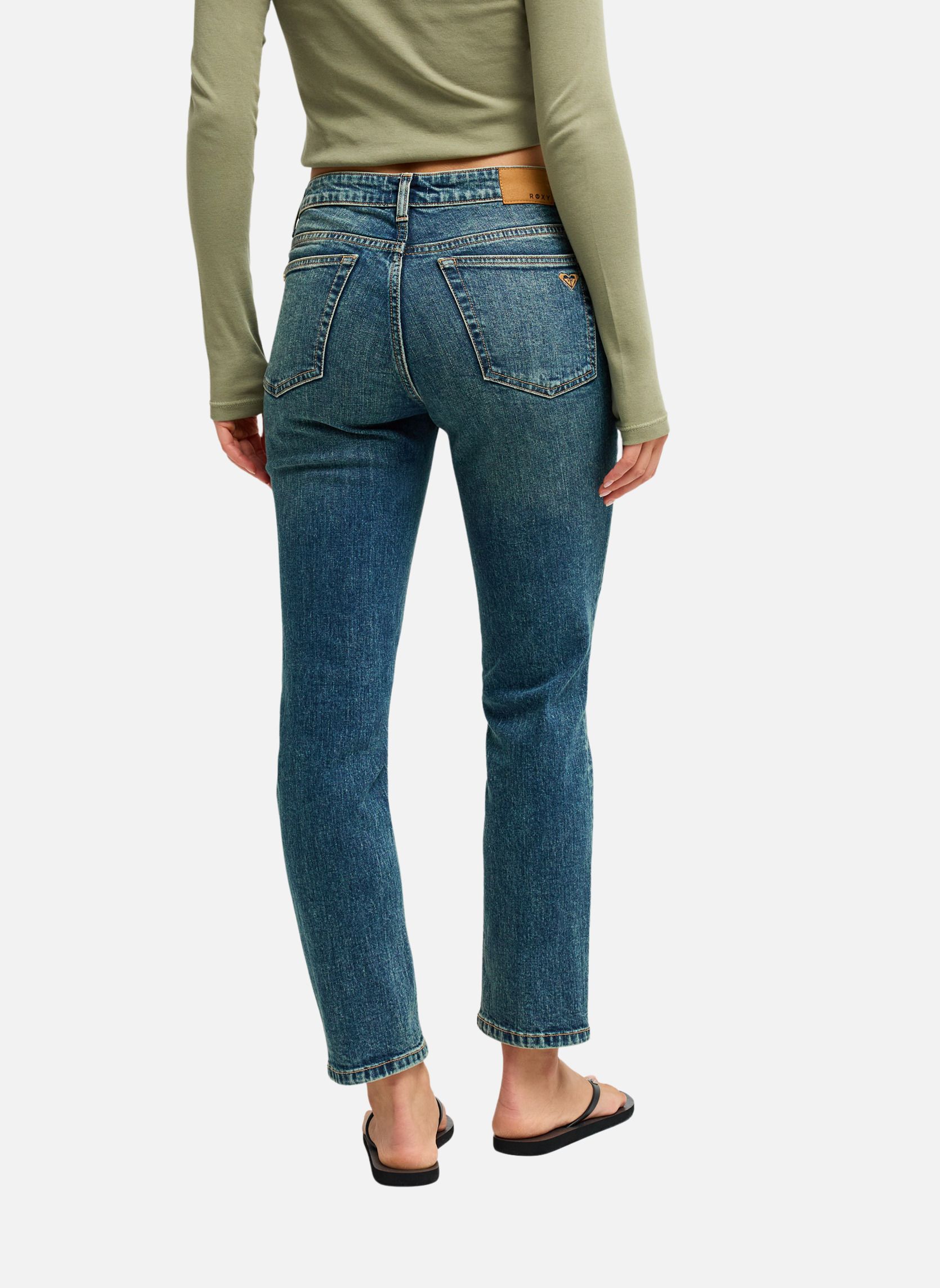 Jeans droit Summer Skin femme bleu Roxy Jeans droit Summer Skin femme bleu Bleu