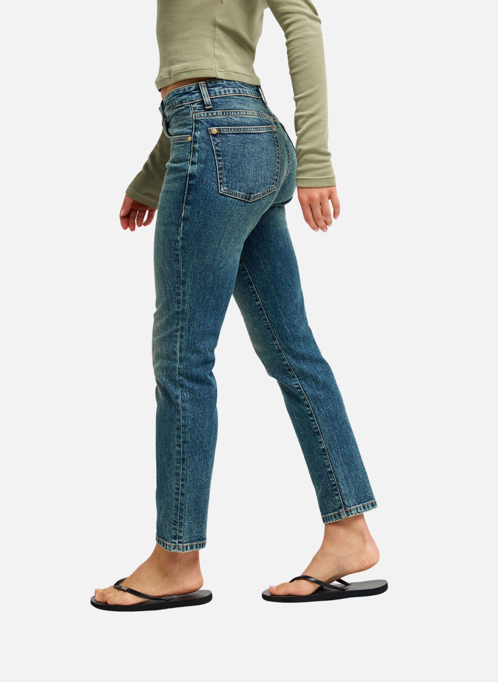 Jeans droit Summer Skin femme bleu Roxy Jeans droit Summer Skin femme bleu Bleu