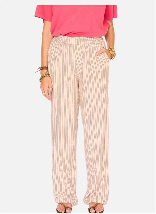 MKT Studio Pantalons droit Pantalon Padel Natural femme beige
