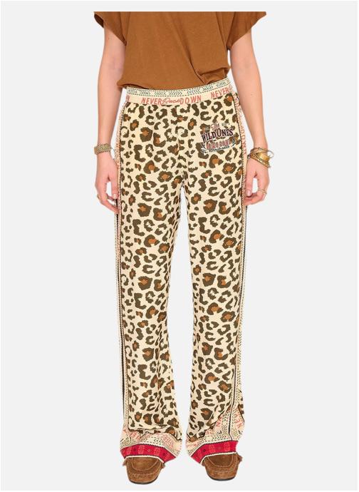 MKT Studio Pantalons droit Pantalon Panthera Natural femme beige
