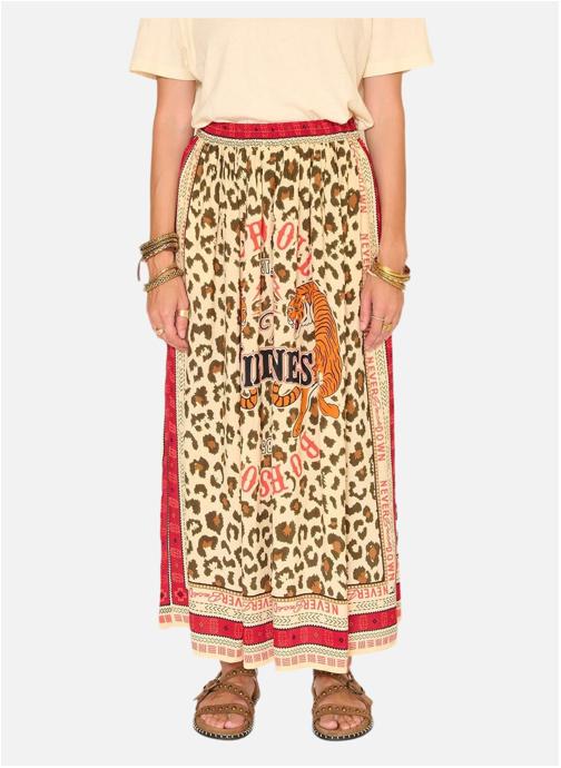 MKT Studio Jupes mi-longues Jupe Jaguera Natural femme beige