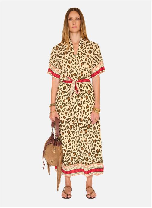 MKT Studio Robes Robe Roxane Natural femme beige