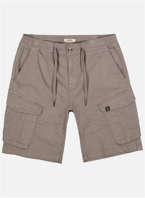 Garcia Shorts Short Cargo coton droit - P261320 homme marron
