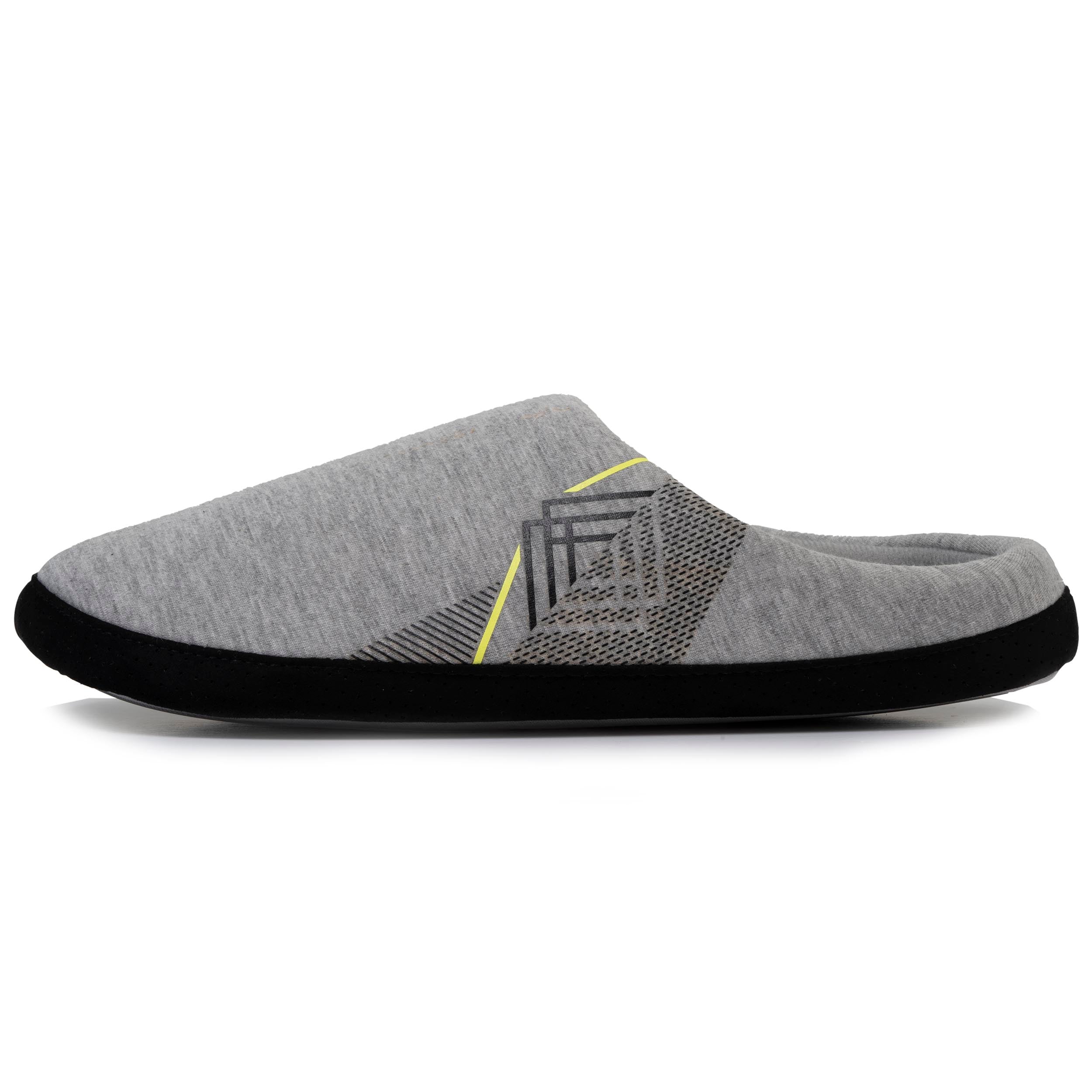 Chaussons Chaussons mules Homme jersey Gris foncé homme gris Isotoner Chaussons Chaussons mules Homme jersey Gris foncé homme gris Gris clair