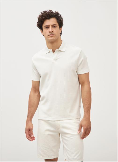 Bonobo Polos POLOROND2H homme blanc