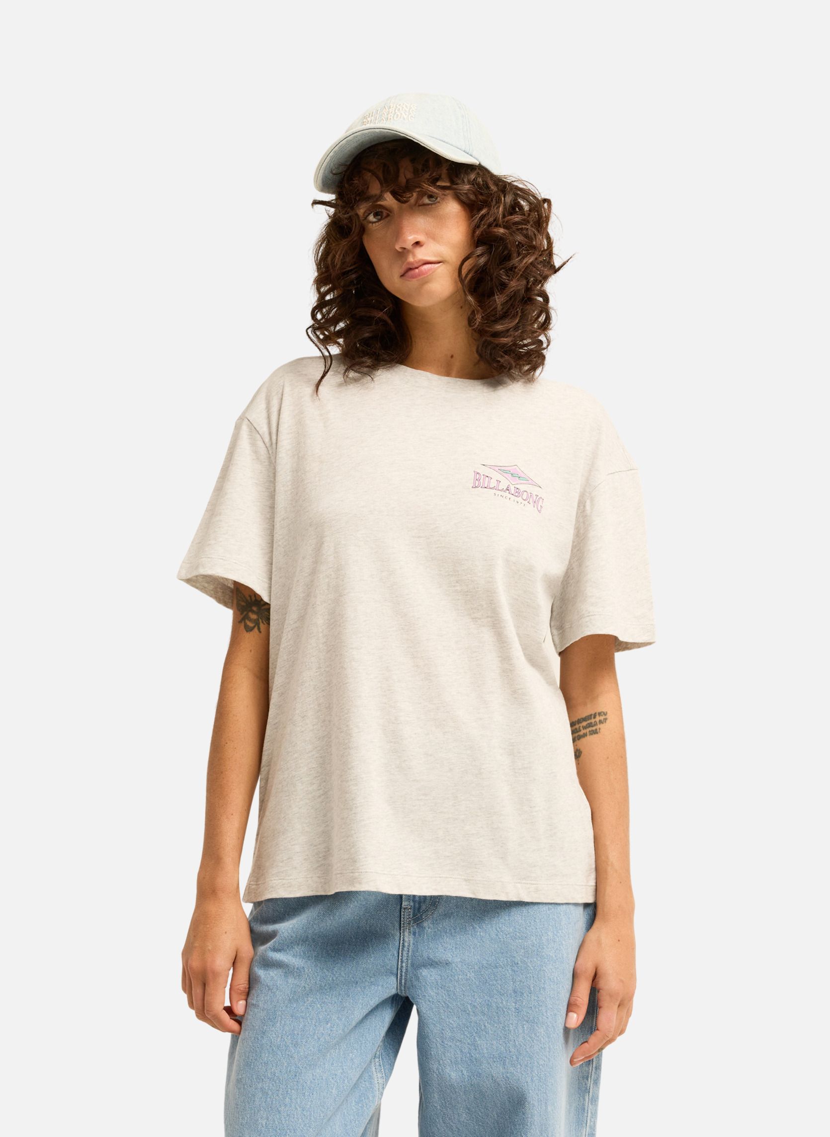 Débardeurs Heritage Backer femme gris Billabong Débardeurs Heritage Backer femme gris Gris