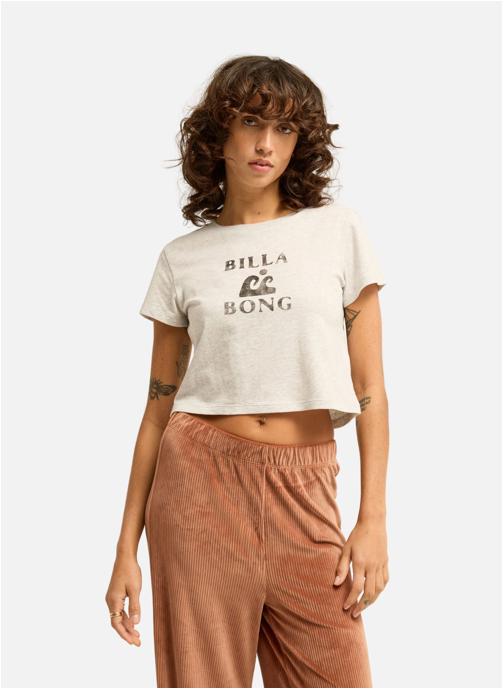 Billabong Débardeurs Surfing In Town Crop femme gris