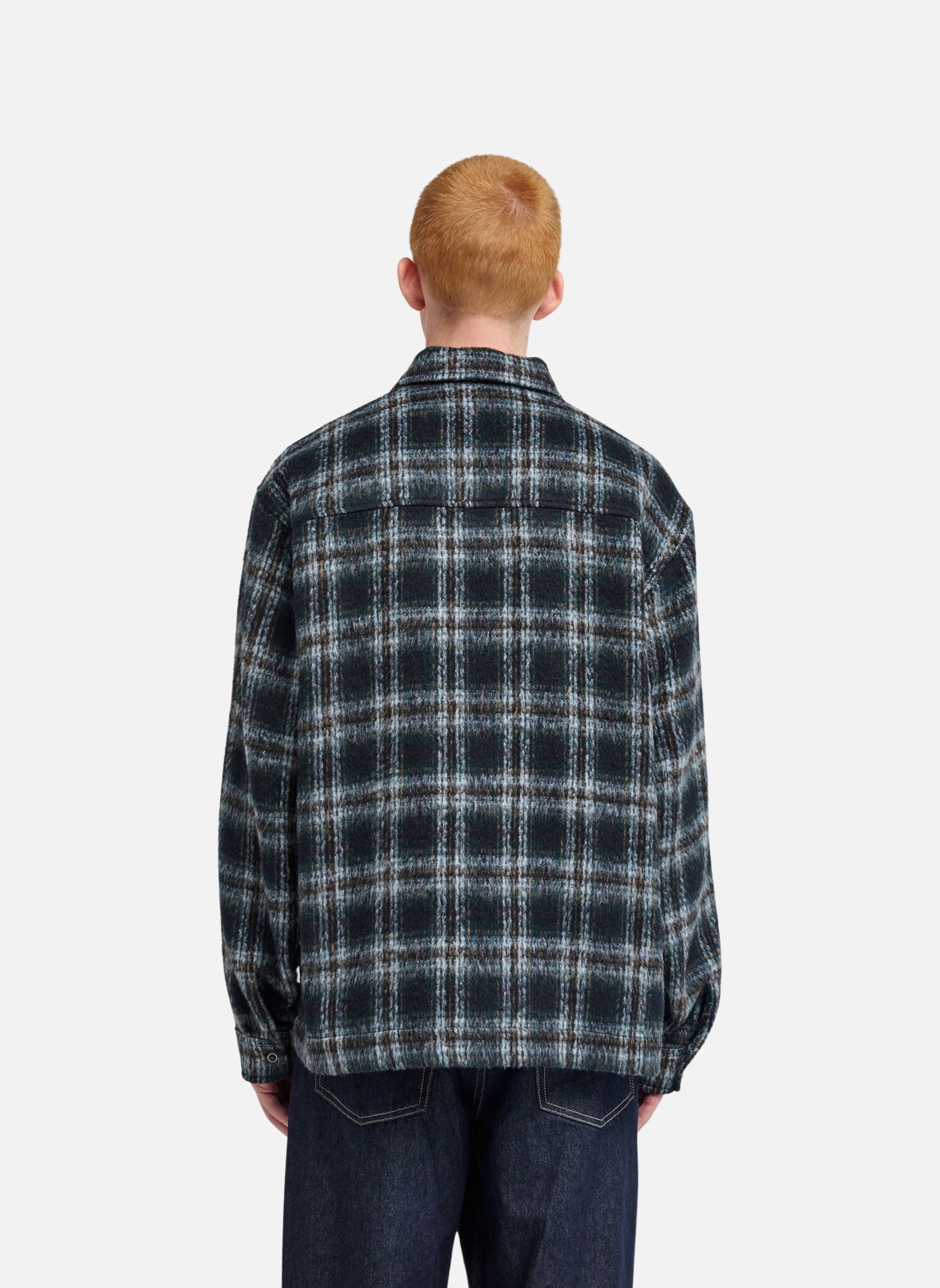 Blousons Fuzzy Check homme multicolore Element Blousons Fuzzy Check homme multicolore Multicouleur