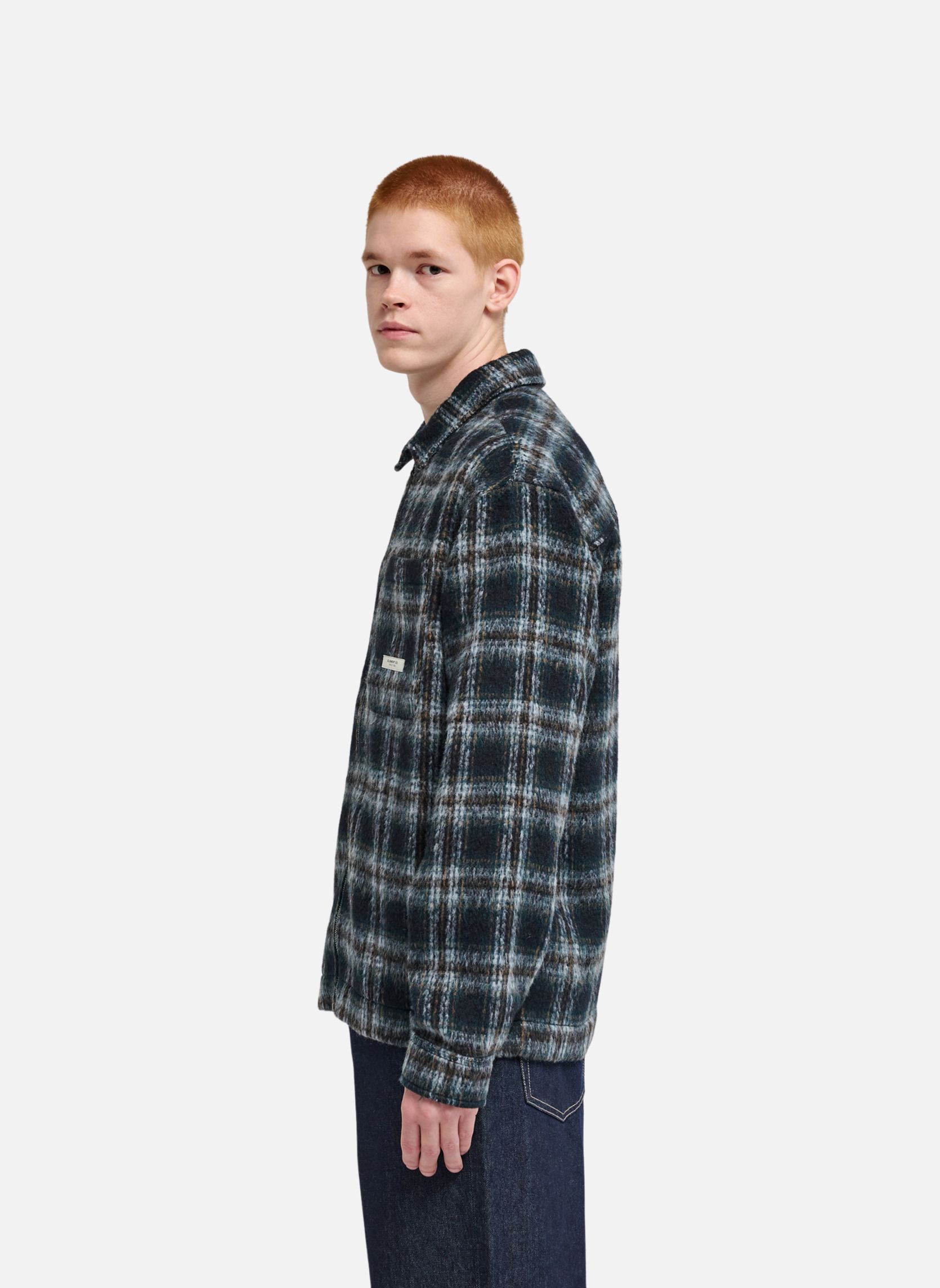 Blousons Fuzzy Check homme multicolore Element Blousons Fuzzy Check homme multicolore Multicouleur