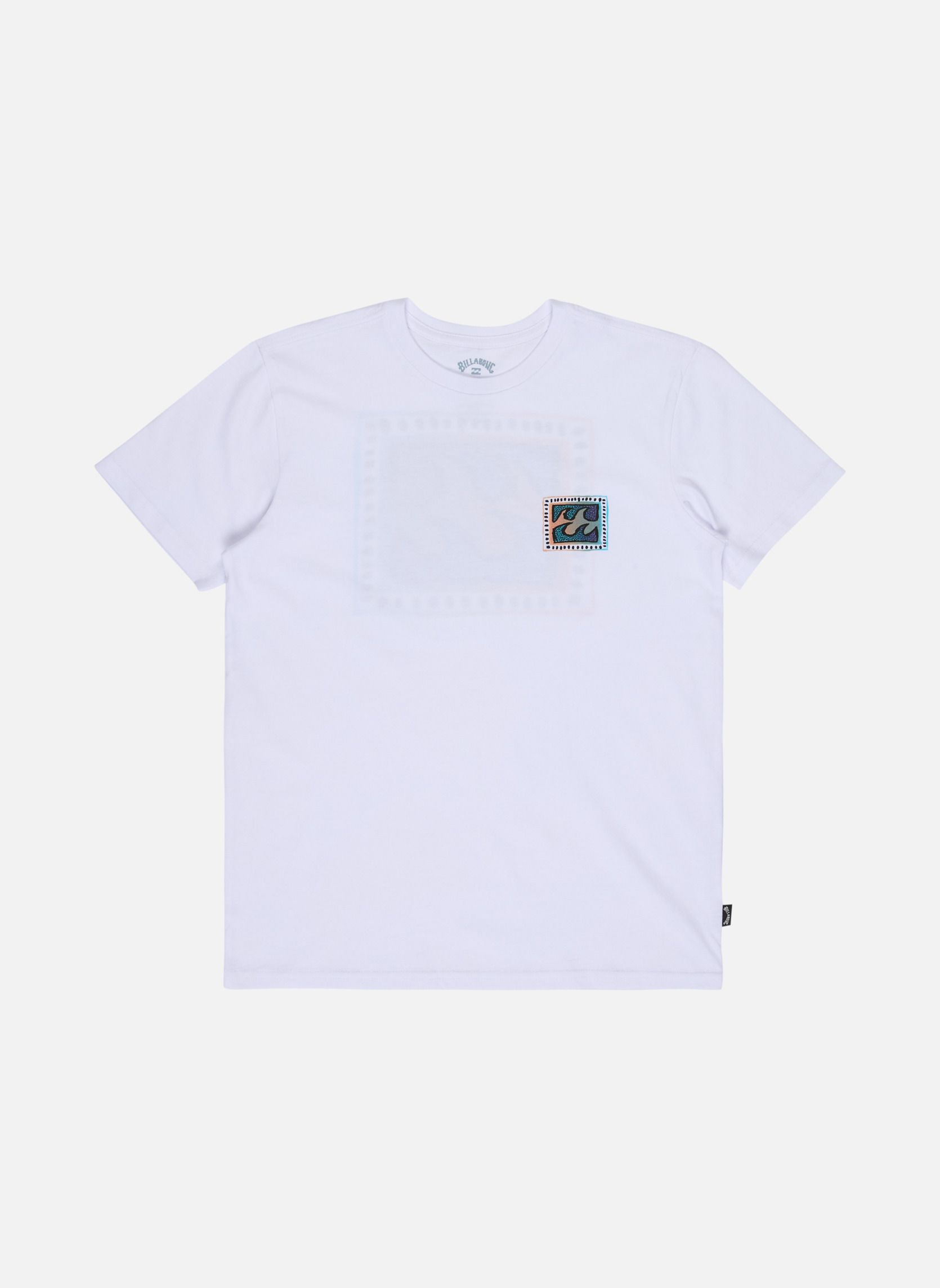 Tee-shirts Crayon Wave garçon blanc Billabong Tee-shirts Crayon Wave garçon blanc Blanc