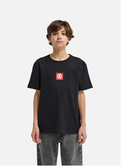 Element Tee-shirts Square Logo garçon noir