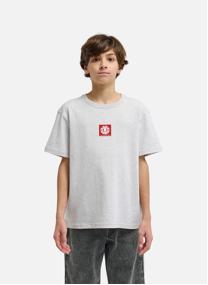 Tee-shirts Square Logo garçon noir