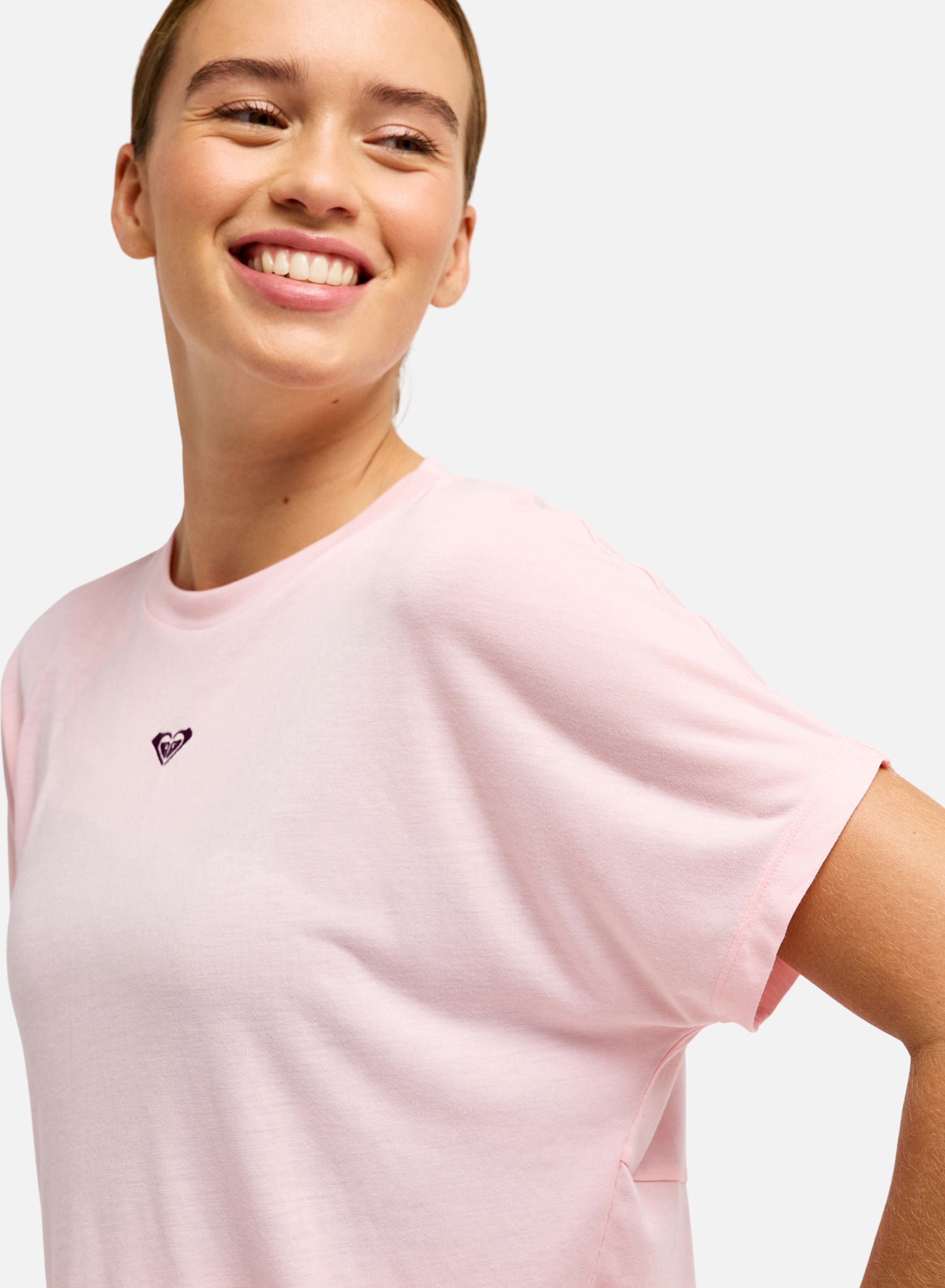 Tee-shirts Everyday Flow femme rose Roxy Tee-shirts Everyday Flow femme rose Rose