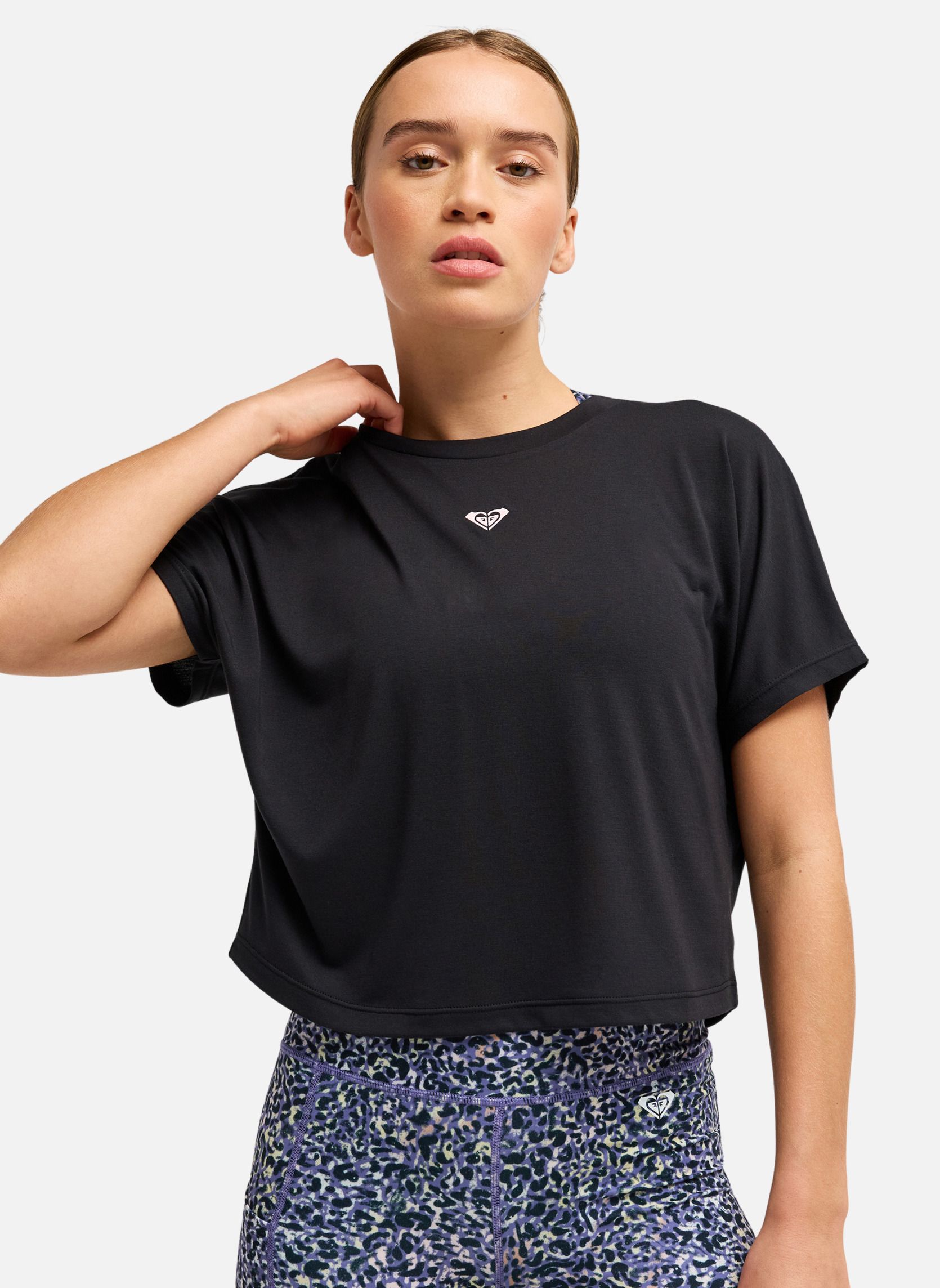 Tee-shirts Everyday Flow femme noir Roxy Tee-shirts Everyday Flow femme noir Noir