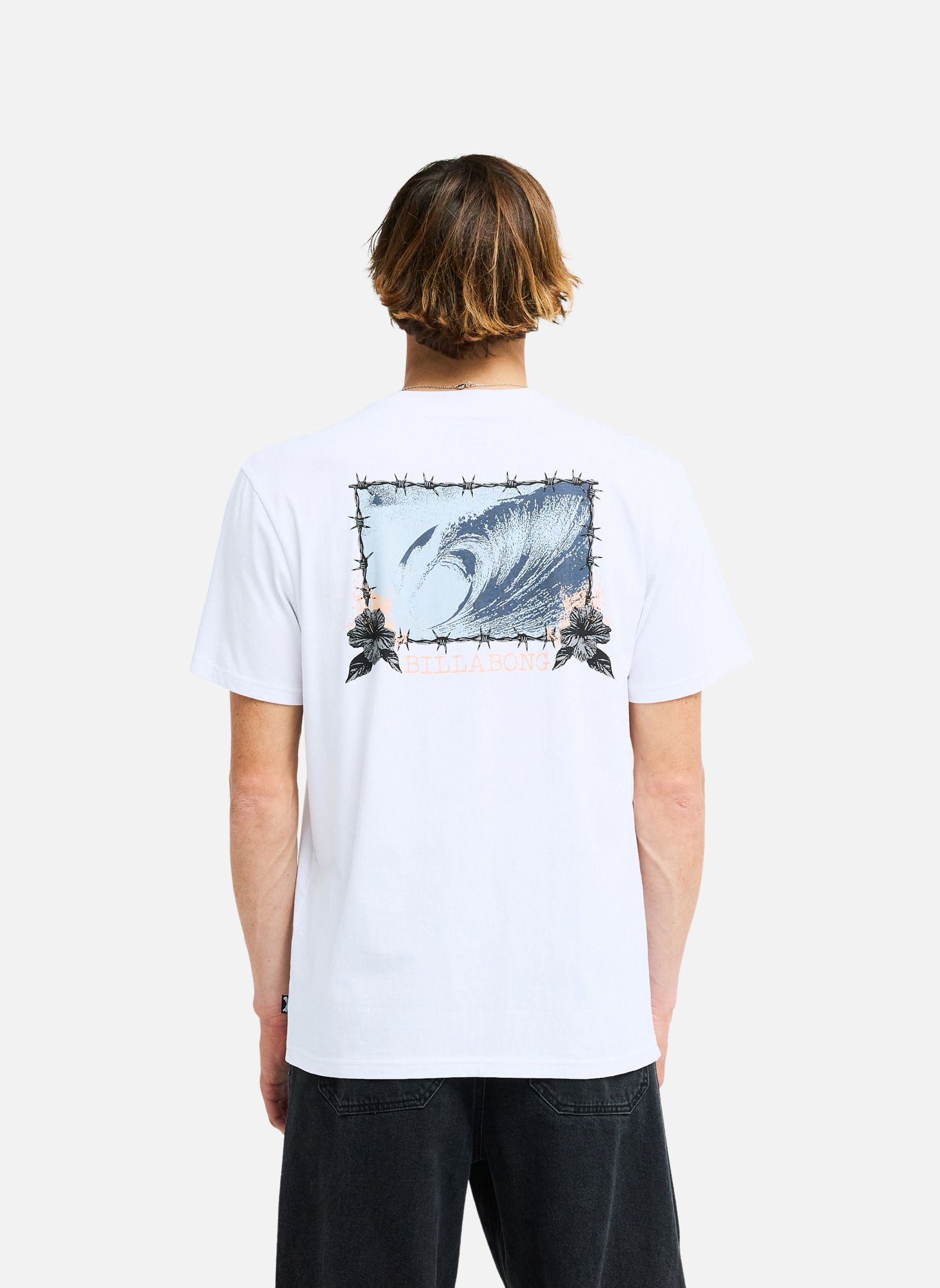 Tee-shirts Retro Poster homme blanc Billabong Tee-shirts Retro Poster homme blanc Blanc