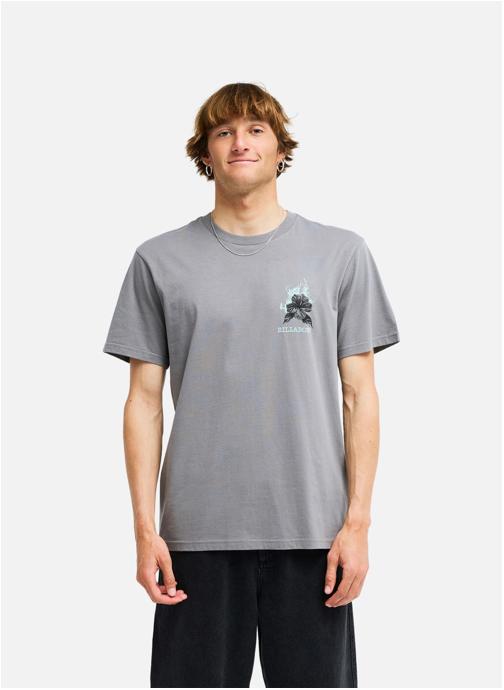 Billabong Tee-shirts Retro Poster homme gris